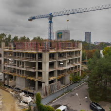 Ход строительства ЖК "Люксембург" ІІІ очередь, Сентябрь 2021