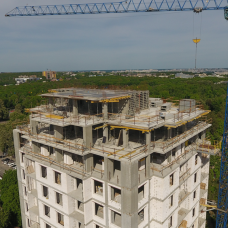 Ход строительства ЖК "Люксембург" ІІІ очередь, Май 2021
