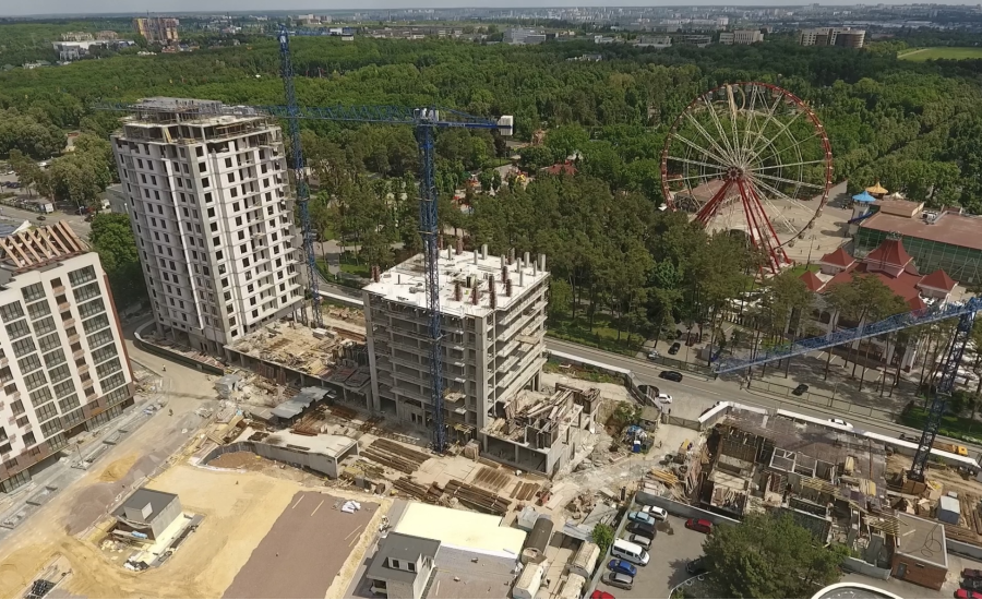 Ход строительства ЖК "Люксембург" ІІІ очередь, Май 2021