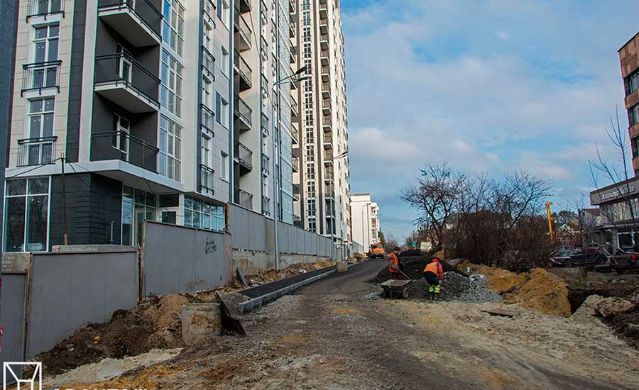 Ход строительства ЖК «Ключ». Январь 2018. Фото