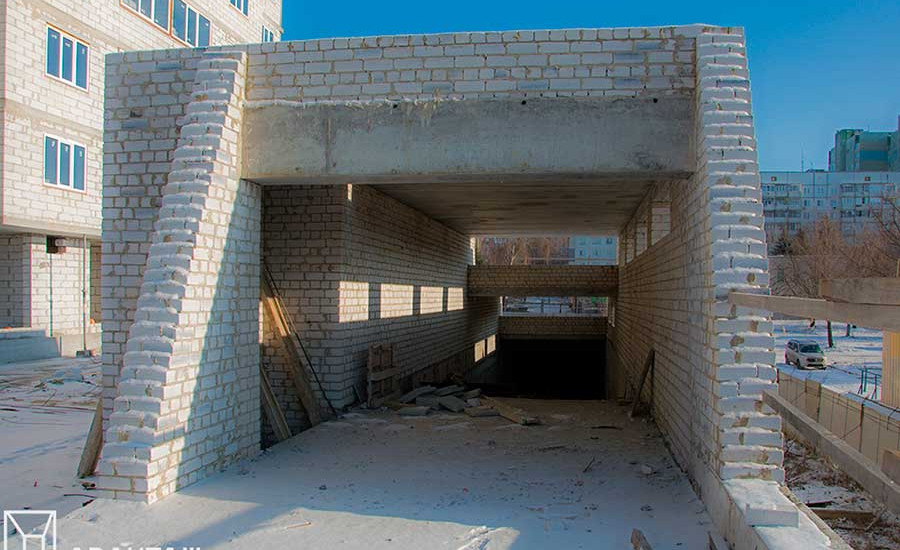 Ход строительства ЖК «Журавли». Январь 2018. Фото