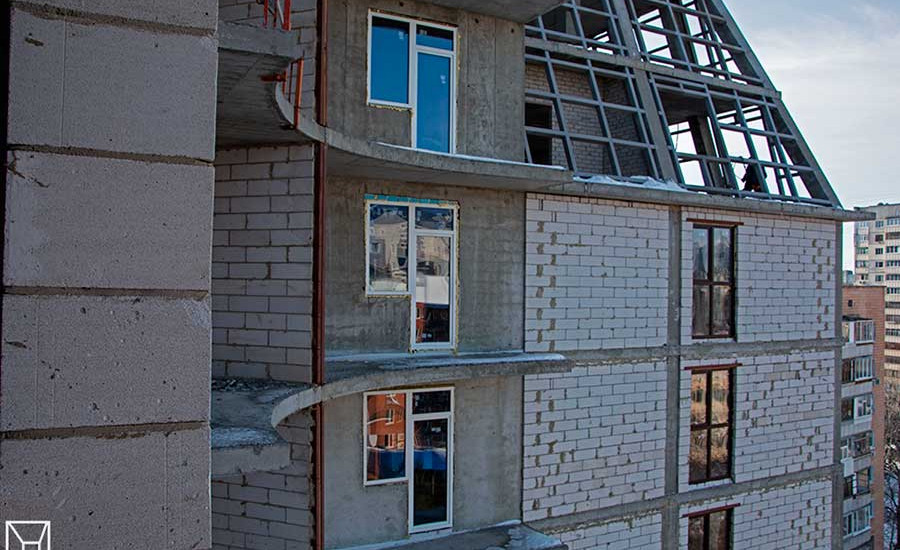 Ход строительства ЖК «Резиденция». Февраль 2018. Фото.