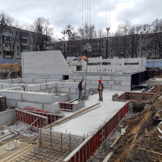 Ход строительства ЖК "Комфорт". март  2020