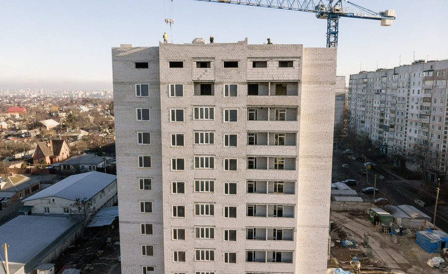 Ход строительства ЖК "Крокус"декабрь 2019