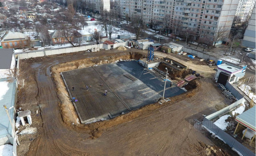 Ход строительства ЖК "Крокус" март 2019