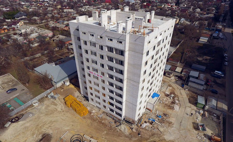 Ход строительства ЖК "Крокус" - март 2020