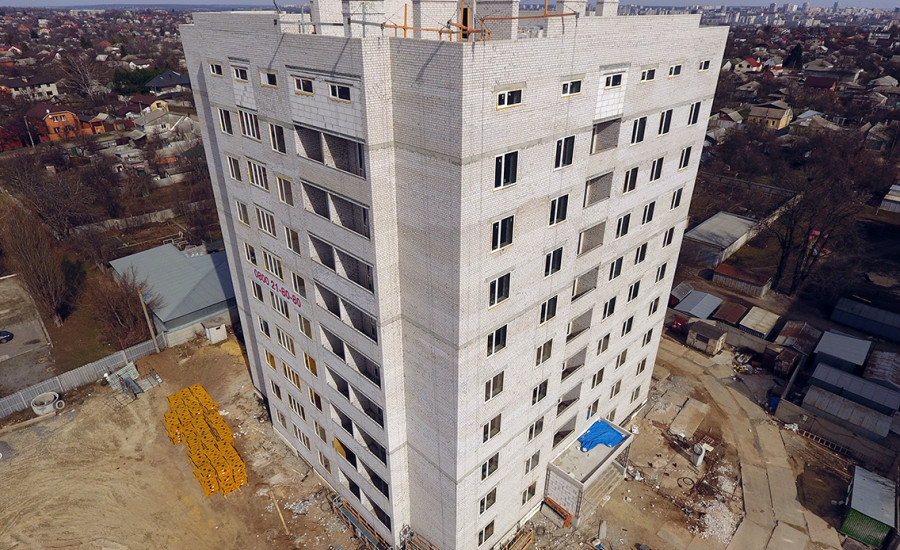 Ход строительства ЖК "Крокус" - март 2020