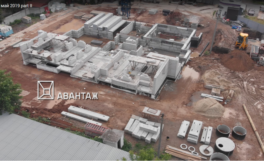 Ход строительства ЖК "Крокус" май 2019