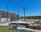 Ход строительства ЖК «Люксембург» (1 очередь). Май 2018. Фото.