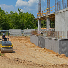 Ход строительства ЖК «Люксембург» (2 очередь). Июнь 2018. Фото.