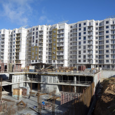 Ход строительства ЖК "Люксембург"  I очередь, октябрь 2019