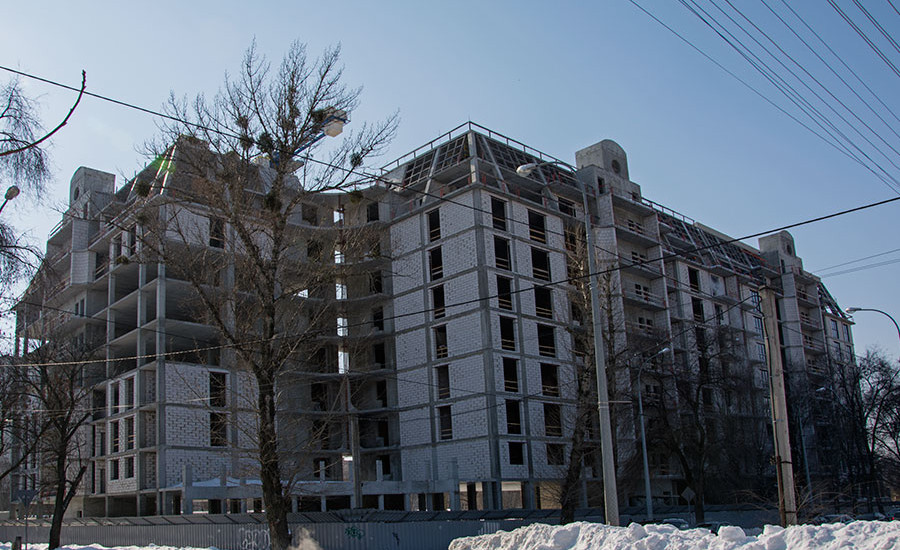 Ход строительства ЖК «Резиденция». Март 2018. Фото.