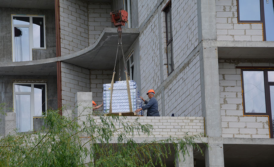 Ход строительства ЖК «Резиденция». Май 2018. Фото.