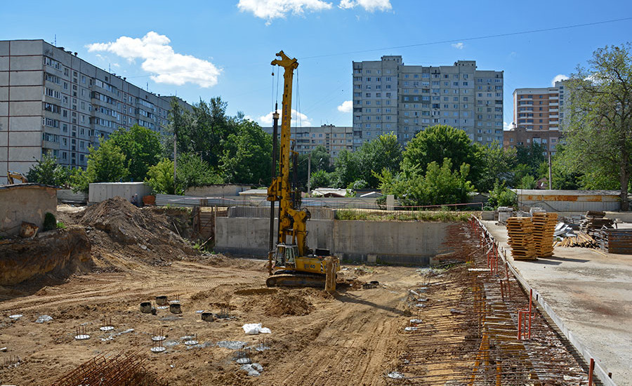 Ход строительства ЖК «Резиденция». Июль 2018. Фото.